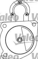 Стартер 436096 VALEO PHC