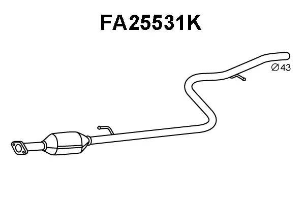 Катализатор FA25531K VENEPORTE
