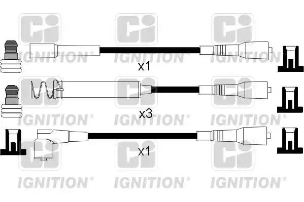 Ккомплект проводов зажигания XC242 QUINTON HAZELL