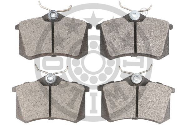 Комплект тормозных колодок, диско 9540 OPTIMAL