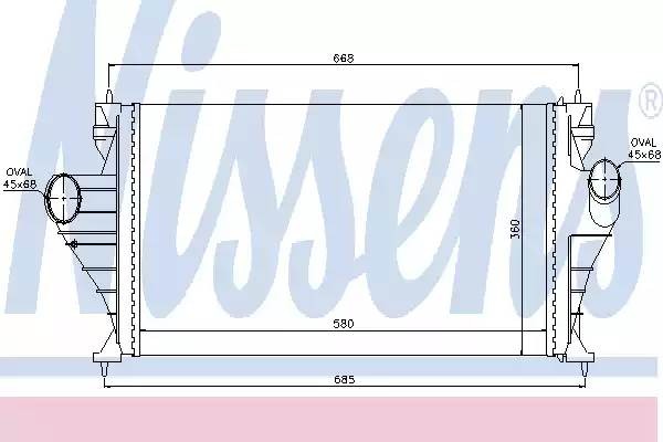Интеркулер 96850 NISSENS