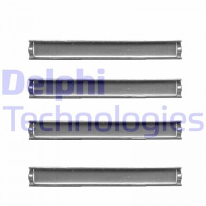 Комплектующие, колодки дискового тормоза LX0362 DELPHI