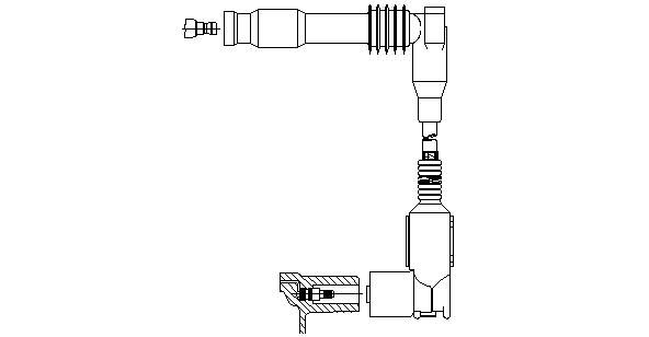 Провод зажигания 3A49E31 BREMI