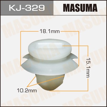 Клипса крепежная KJ329 MASUMA
