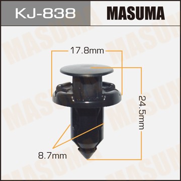 Клипса крепежная KJ838 MASUMA