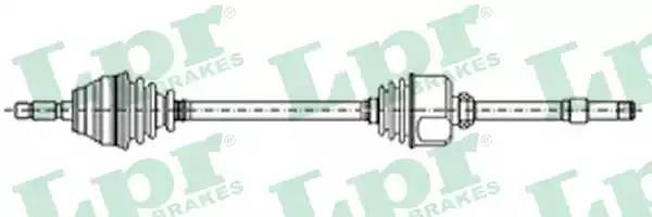 Приводной вал DS21070 LPR
