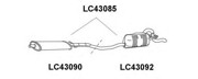 Предглушитель выхлопных газов LC43090 VENEPORTE