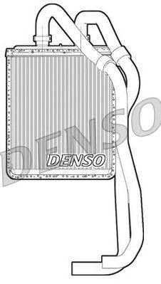 Теплообменник, отопление салона DRR12021 DENSO