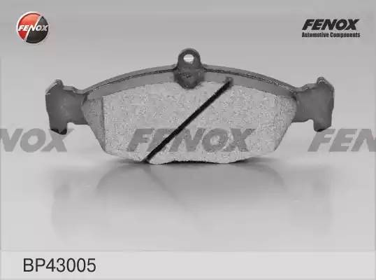 Колодки тормозные дисковые BP43005 FENOX