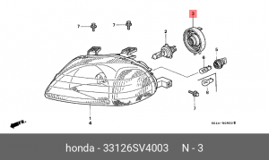 Крышка 33126SV4003 HONDA