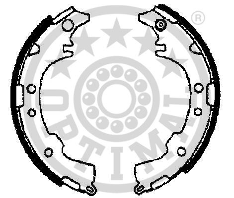 Комплект тормозных колодок BB-7298 OPTIMAL