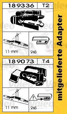 Щетка стеклоочистителя 116.605 SWF