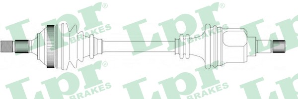Приводной вал DS38083 LPR
