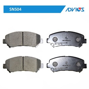 Колодки тормозные дисковые SN504 ADVICS