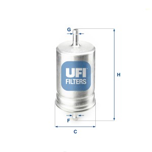 Топливный фильтр 31.510.00 UFI