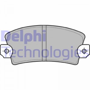 Комплект тормозных колодок, диско LP56 DELPHI