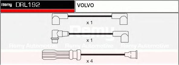 Ккомплект проводов зажигания DRL192 DELCO REMY