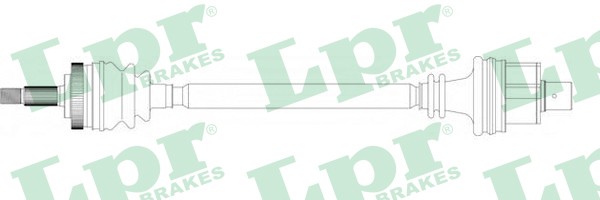 Приводной вал DS39239 LPR