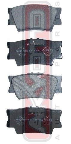 Колодки тормозные дисковые AKD-6247 AKYOTO