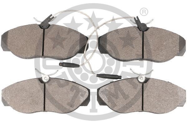 Комплект тормозных колодок, диско 9943 OPTIMAL