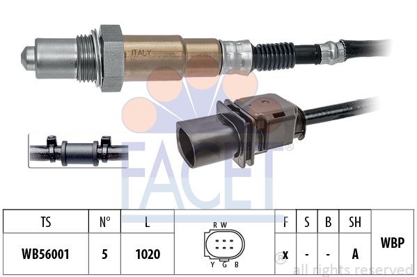 Крышка распределителя зажигания 2.7465 FACET
