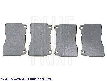 Комплект тормозных колодок, диско ADC44238P BLUE PRINT