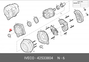 Болт 42533804 IVECO