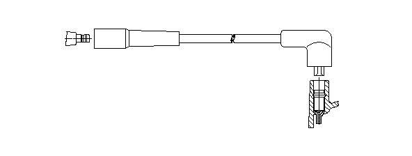 Провод зажигания 47473 BREMI