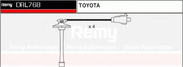 Ккомплект проводов зажигания DRL768 DELCO REMY
