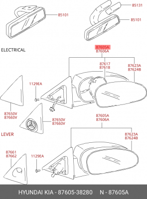 Деталь 8760538280 HYUNDAI KIA