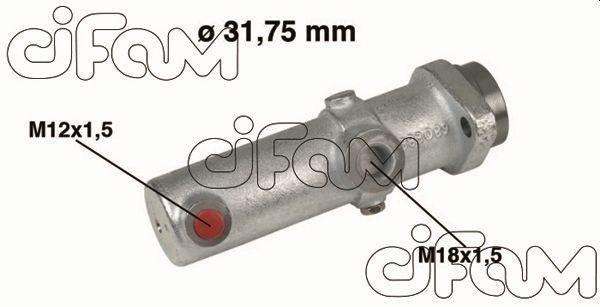 Главный тормозной цилиндр 202-151 CIFAM