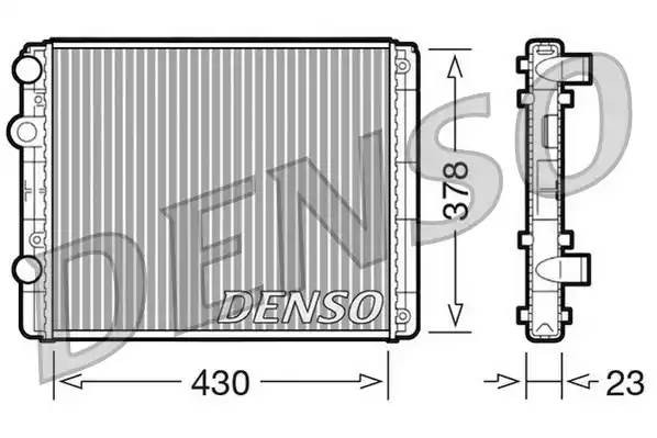 Радиатор, охлаждение двигател DRM32030 DENSO