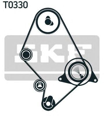 Комплект ремня ГРМ VKMS91124 SKF