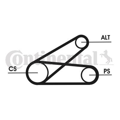 Комплект ремня ГРМ CT782 CONTITECH