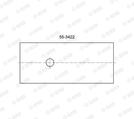 Подшипник 55-3422 GLYCO