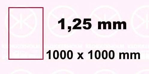 плоский лист 9600014 KLOKKERHOLM