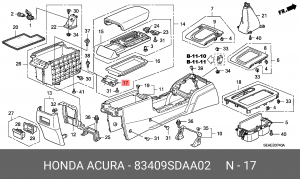 Деталь 83409SDAA02 HONDA
