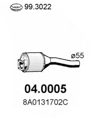 Катализатор 040005 ASSO