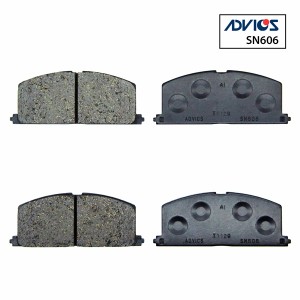Колодки тормозные дисковые SN606 ADVICS