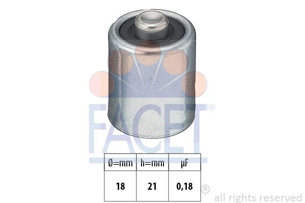 Конденсатор, система зажигания 0.0130 FACET