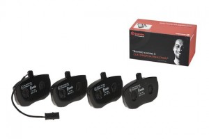 Комплект тормозных колодок, диско PA6006 BREMBO