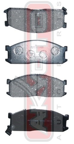 Колодки тормозные дисковые AKD-1048 AKYOTO