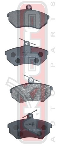 Колодки тормозные дисковые AKD-1052 AKYOTO