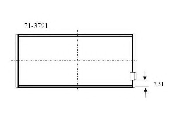Подшипник 71-3791 GLYCO