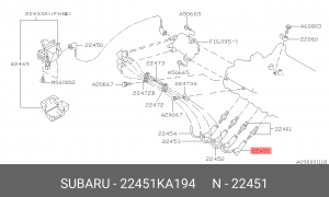 Деталь 22451KA194 SUBARU