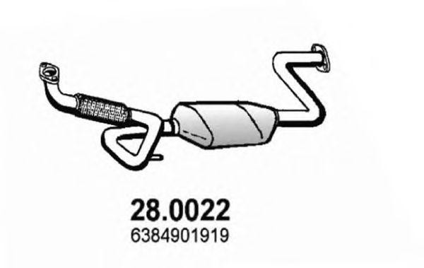 Катализатор 280022 ASSO