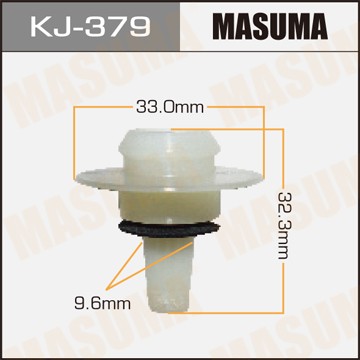 Клипса крепежная KJ379 MASUMA