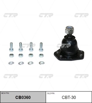 Опора шаровая подвески CBT-30 CTR