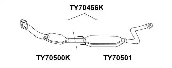Катализатор TY70456K VENEPORTE