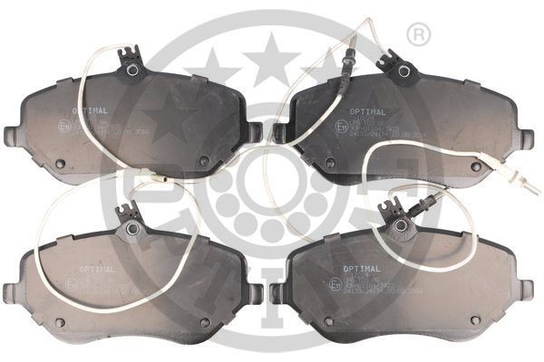 Комплект тормозных колодок, диско 12224 OPTIMAL